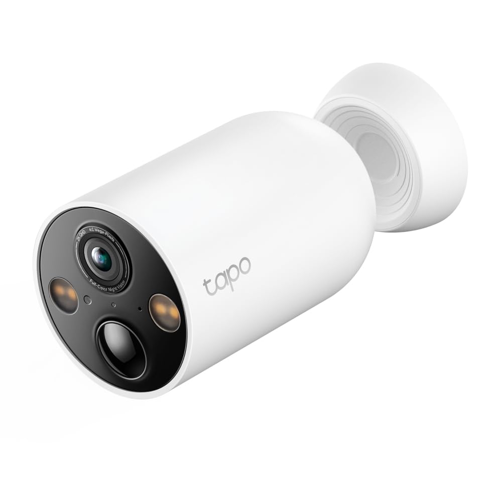 Tapo TP-Link C425, Wire-Free MagCam, Indoor/Outdoor 2K QHD 4MP 1440p Battery Powered Smart Security Camera, Magnetic Mount, Starlight Color Night Vision, Person/Pet/Vehicle Detection, SD/Cloud Storage