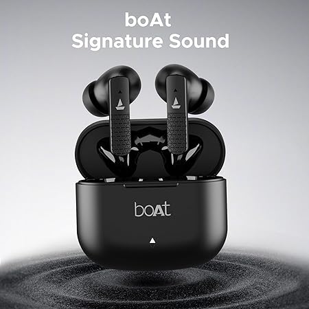 Boat Airdopes Primo in Ear HeadphoneTWS Earbuds with 45 Hours Playback, Fast Charge, Beast Mode, Dual Mics Enx, IPX Bluetooth Earbuds