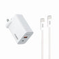 ERD TC-146 USB A+C GaN Charger With C To C Cable