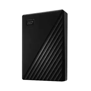 Western Digital WD My Passport Portable Hard Disk Drive, USB 3.0 with Automatic Backup, 256 Bit AES Hardware Encryption,Password Protection,Compatible with Windows and Mac, External HDD