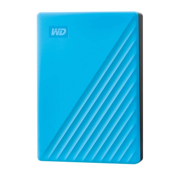Western Digital WD My Passport Portable Hard Disk Drive, USB 3.0 with Automatic Backup, 256 Bit AES Hardware Encryption,Password Protection,Compatible with Windows and Mac, External HDD