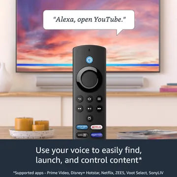 Amazon Fire TV Stick Lite Full HD Streaming Device with Alexa Voice Search (Dolby Atmos, HDR10+, Dual-Antenna Wi-Fi, Black)