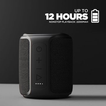 boAt Stone 358 10W Portable Bluetooth Speaker (IPX7 Water Resistant, Multi-Compatibility Modes, Mono Speaker,
