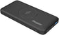 Energizer 10000 mAh Wireless Fast Charging Power Bank, Triple Outputs - Wireless, Smart USB-A 18W, USB-C Power Delivery Output, Dual inputs - USB-C and micro-USB,