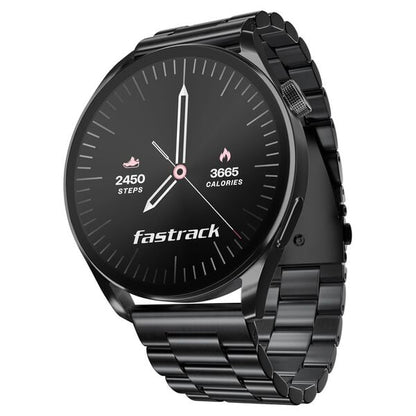 Fastrack Dezire FX1 1.38" Smart Watch with BT Calling, 100+ Sports Modes, BP Monitoring, Functional Crown, Metal Alloy Case ‚Äì Smartwatch for Men & Women