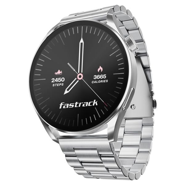Fastrack Dezire FX1 1.38" Smart Watch with BT Calling, 100+ Sports Modes, BP Monitoring, Functional Crown, Metal Alloy Case ‚Äì Smartwatch for Men & Women