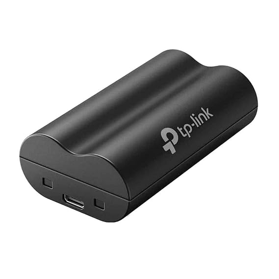 Tapo Battery Pack, 6700mAh Rechargeable Lithium Battery, No Memory Effect, 5-hour charging time, 6-wayProtection, Works with Tapo Battery cameras & Video Doorbells Quick Replacement (Tapo A100)