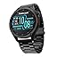 Fastrack Marvellous FX1 1.43" AMOLED Smart Watch with SpO2 Monitoring, Sleep & Mood Tracking, Bluetooth Calling, AI Voice Assistant, Alloy Case ‚Äì Smartwatch for Men & Women