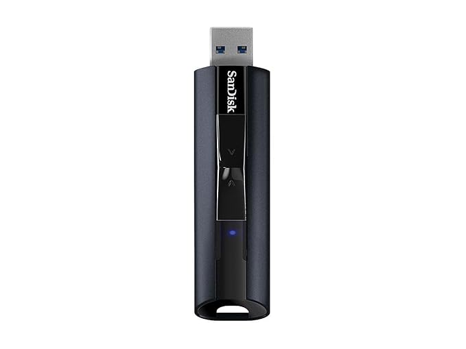 SanDisk Extreme Pro 512GB, USB 3.2, Solid State Flash Drive, Upto 420MB/s R & 380MB/s W (SDCZ880-512G-G46)