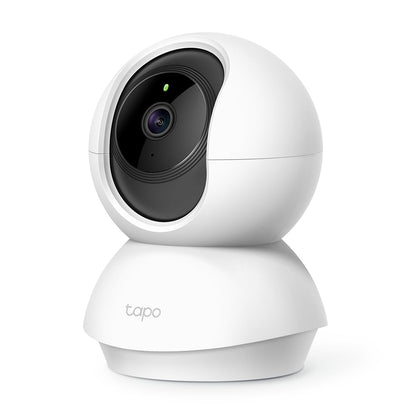 Tapo TP-Link Pan/Tilt Smart Security Camera, Indoor CCTV, 360¬∞ Rotational Views, Works with Alexa&Google Home, No Hub Required, 1080p, 2-Way Audio, Night Vision, SD Storage, Device Sharing (TC70)