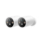 Tapo C425 Pack of 2 Wire-Free Indoor/Outdoor 2K QHD 4MP 1440p Battery Powered Smart Security Camera, Starlight Color Night Vision, Person/Pet/Vehicle Detection