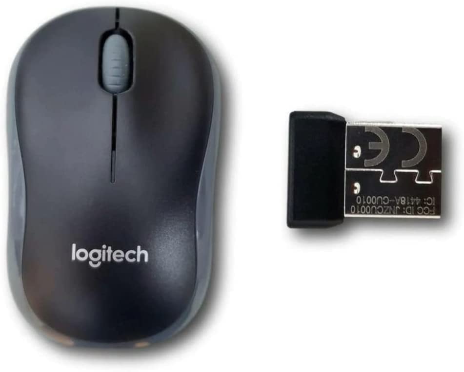 Logitech M185 / 12-Month Battery Life, 1000 DPI Optical Tracking, Ambidextrous Wireless Optical Mouse  (2.4GHz Wireless,