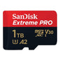 SanDisk Extreme Pro microSDXC UHS-I, V30, 200MB/s Read, 140MB/s Write, Memory Card for 4K Video on Smartphones, Action Cams and Drones