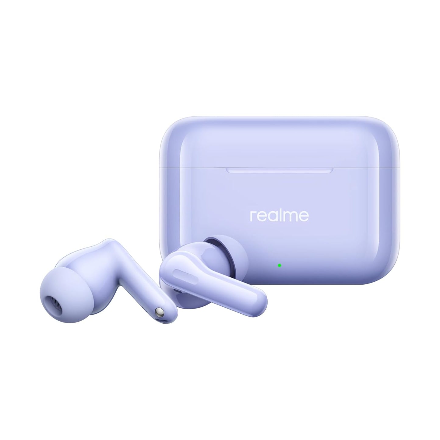 realme Buds T200 True Wireless Earbuds with Hi-Res Audio, 12.4mm Dynamic Bass Drivers, 32 dB ANC, Quad Mic, 45ms Latency, Upto 50 Hrs Playback, Fast Charge, IP55 Rated, BT 5.4