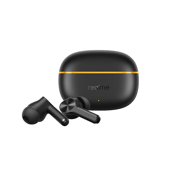 realme Buds T200 Lite Bluetooth in Ear Earbuds,4 Mic, AI ENC for Calls,48 Hours Total Playback with Fast Charging and Low Latency Gaming TWS,Google Fast Pair, with mic