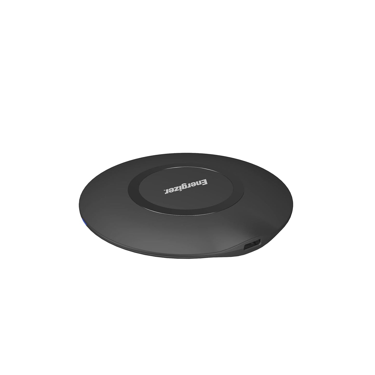 Energizer WCP-105 15W Wireless Charging Pad with Non-Slip Design, Fast Charge for Qi-Compatible Devices, 7.5W for iPhone, 10W for Android, 15W for Huawei, Samsung, LG & More