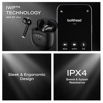 Boat Airdopes 138 Gen 2, 13mm Drivers, 70H Battery, ENx Tech, Beast Mode 45 ms Low Latency, ASAP Charge, Bluetooth Earbuds, TWS Ear Buds Wireless Earphones with mic