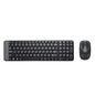 Logitech MK220 Compact Wireless Keyboard and Mouse Combo for Windows, 2.4 GHz Wireless with Unifying USB-Receiver, 24 Month Battery, Compatible with PC, Laptop