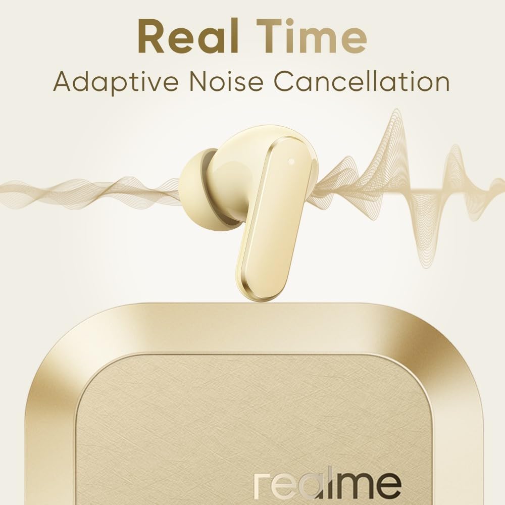 realme Buds Air 8,11mm+6mm Dual Dynamic Bass Drivers,58Hrs Playtime, 55dB ANC,6 Mic ENC, 45ms Low Latency, 360¬∞ Spatial Audio, Hi-Res LHDC, IP55 Dust & Water Resistant, BT v5.4