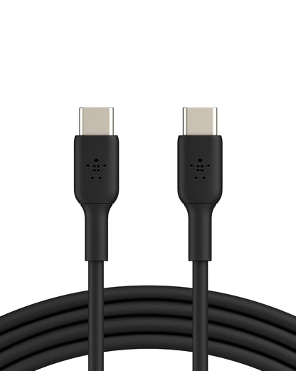 Belkin Apple Certified USB-C to USB-C Fast Charging Cable (1 Meter) for iPhone 17,Pro, Pro Max, Air, Samsung Galaxy S25 Ultra, S24, Note, Google Pixel 10, iPad Pro, Carplay & More - Black