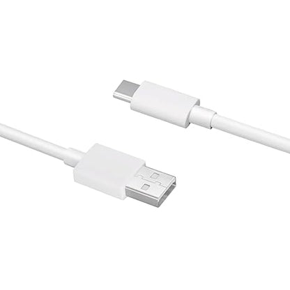 realme USB Type C SUPERVOOC Cable 2 A 1 m DL129 VOOC (Compatible with VOOC charging Smartphones with USB Type C Port, White,