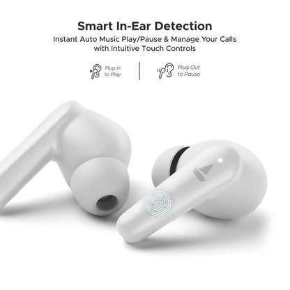boAt Airdopes 131 Elite ANC, 32dB Active Noise Cancellation, 60HRS Battery, Ambient Mode, 4Mics ENx, Fast Charge, IPX5, v5.3 Bluetooth Earbuds, TWS Ear Buds Wireless Earphones with mic