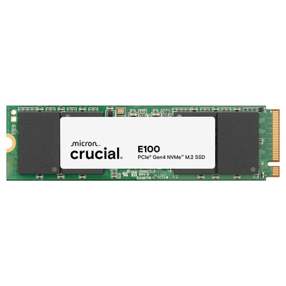 Crucial E100 1TB M.2 NVMe PCIe Gen4 Internal SSD, Up to 5,000MB/s, Laptop & Desktop Compatible - CT1000E100SSD8
