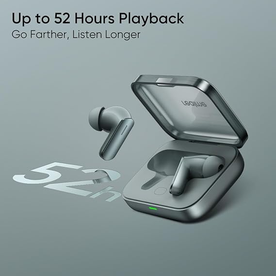 realme Buds Air 7 ,12.4mm Dynamic Bass Drivers,52Hrs Playtime,52dB Hybrid ANC,6 Mic ENC,45ms Low Latency,360¬∞ Spatial Audio,Hi-Res LHDC,IP55 Dust & Water Resistant,True Wireless TWS BT v5.4
