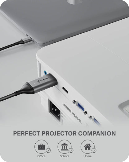 ALOGIC 2m Ultra USB-C (Male) to HDMI (Male) Cable - 4K @60Hz - Space Grey for MacBook Pro 2019/2018/2017, MacBook Air/iPad Pro 2019/2018, Samsung S10, Surface Book 2 and More