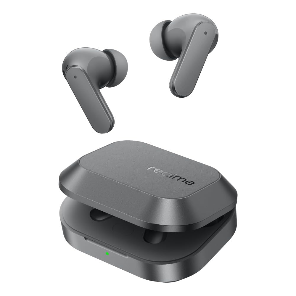 realme Buds Air 8,11mm+6mm Dual Dynamic Bass Drivers,58Hrs Playtime, 55dB ANC,6 Mic ENC, 45ms Low Latency, 360¬∞ Spatial Audio, Hi-Res LHDC, IP55 Dust & Water Resistant, BT v5.4