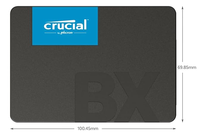 Crucial BX500  3D NAND SATA 6.35 cm (2.5-inch) SSD (CT240BX500SSD1)