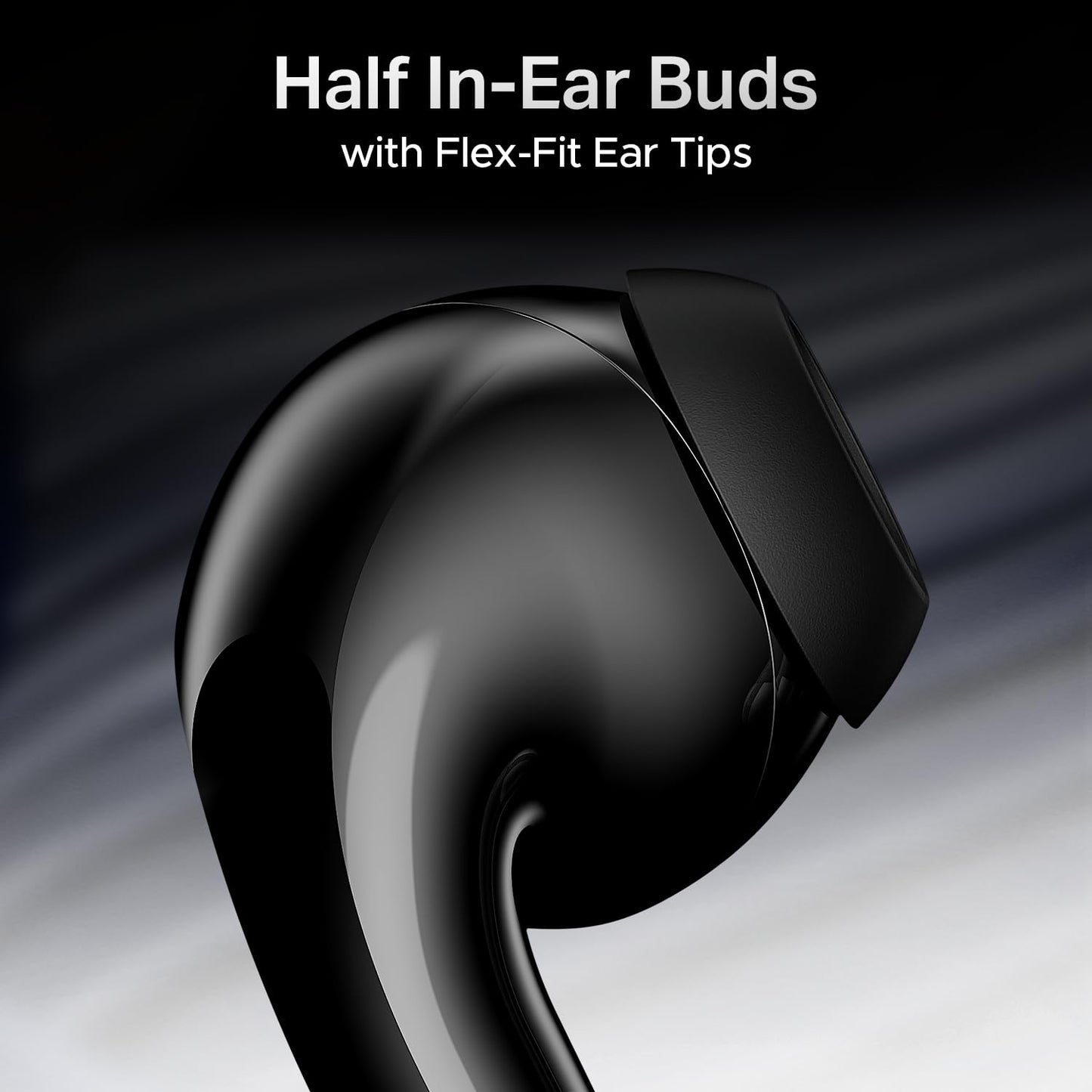 boAt Airdopes 101v2, 35H Battery, ENx Tech, 13mm Drivers, ASAP Charge, Flex-Fit Ear Tips,Stream Ad Free Music via App Support, Bluetooth Earbuds, TWS Ear Buds Wireless Earphones with mic