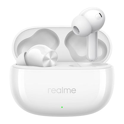 realme Buds T200x True Wireless Earbuds with 12.4mm Dynamic Bass Drivers, 25 dB ANC, Quad Mic, 45ms Latency, Upto 48 Hrs Playback, Fast Charge, IP55 Rated, BT 5.4
