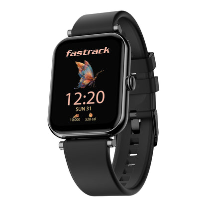 Fastrack Noir Charm Women Smartwatch 1.65" inch AMOLED Display, Sleek Design, AI Watchface & AI Chat,Functional Crown