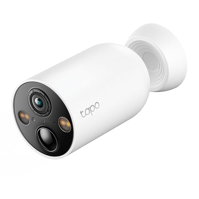 Tapo C425 Pack of 2 Wire-Free Indoor/Outdoor 2K QHD 4MP 1440p Battery Powered Smart Security Camera, Starlight Color Night Vision, Person/Pet/Vehicle Detection