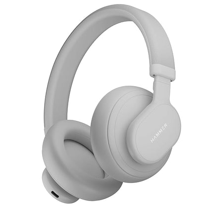 HAMMER Bash Max Over The Ear Wireless Bluetooth Headphones with Mic, Touch Control, Deep Bass, Upto 40 Hours Playtime, Bluetooth 5.3, Workout/Travel