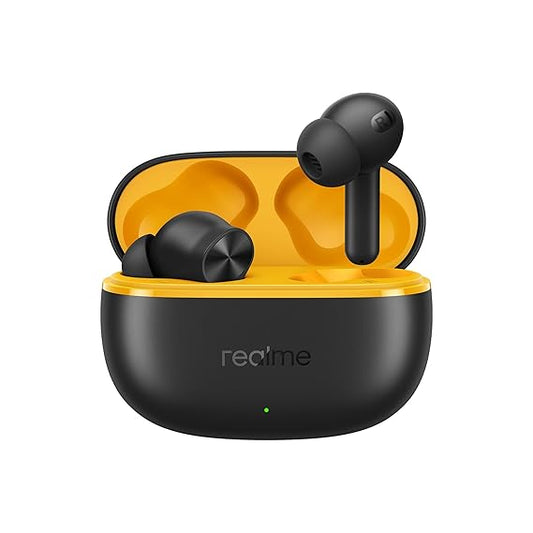 realme Buds T200 Lite Bluetooth in Ear Earbuds,4 Mic, AI ENC for Calls,48 Hours Total Playback with Fast Charging and Low Latency Gaming TWS,Google Fast Pair, with mic