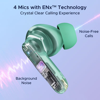 boAt Airdopes 191 ANC, 32dB ANC, Ambient Mode, 60HRS Battery, 4Mics ENx, in-Ear Detection, IWP Tech, Fast Charge, v5.3 Bluetooth Earbuds, TWS Ear Buds Wireless Earphones with mic