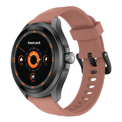 Fastrack VOX Pro Smart Watch with Offline Voice Commands,to-Do List, Rotary Crown, 1.38‚Äù TFT Display, BT Calling, 24/7 Health Suite, SpO2, HRM, Sleep Tracking, IP68 Water Resistant