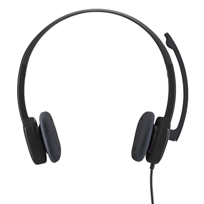Logitech H151 Wired On Ear Headphones with Mic