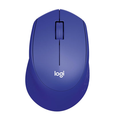Logitech M331 Silent Plus Wireless Mouse, 2.4GHz with USB Nano Receiver, 1000 DPI Optical Tracking, 3 Buttons, 24 Month Life Battery, PC/Mac/Laptop
