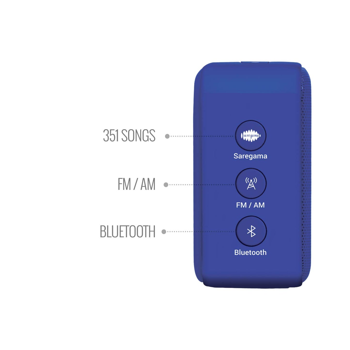 Saregama Carvaan Mini Hindi 2.0- Music Player with Bluetooth/FM/AM/AUX
