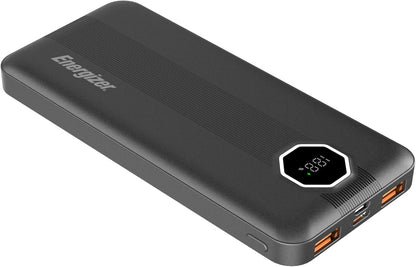 Energizer 10000 mAh Fast Charging Power Bank, Triple Outputs, USB-A 22.5W, US