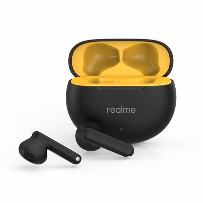 realme Buds T01 Truly Wireless in Ear Earbuds with AI ENC for Calls, 13mm Dynamic Driver, Upto 28Hrs Battery,88mm Latency,Bluetooth V5.4 & Google Fast Pair