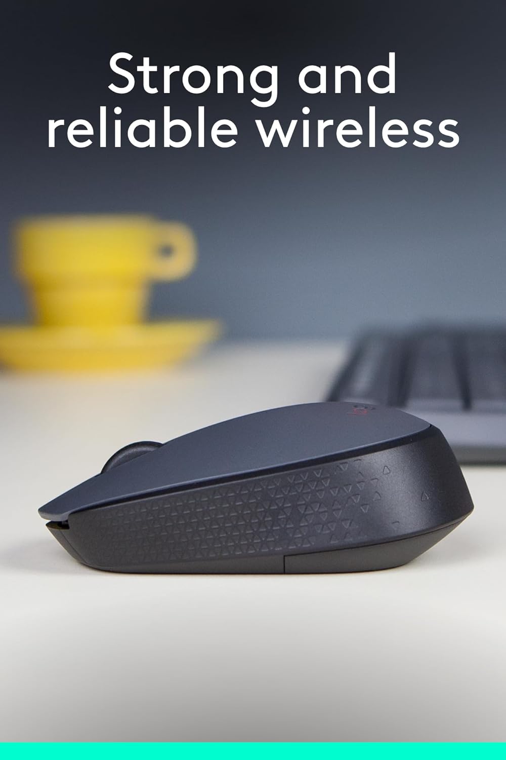Logitech M170 Wireless Mouse, 2.4 GHz with USB Mini Receiver, Optical Tracking, 12-Months Battery Life, Ambidextrous PC/Mac/Laptop