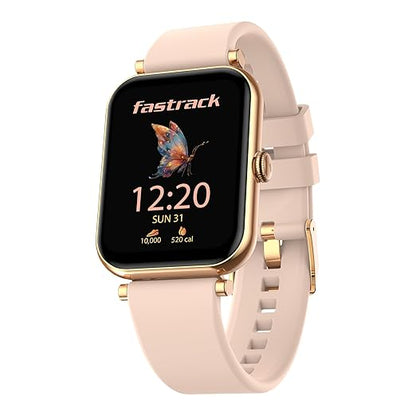 Fastrack Noir Charm Women Smartwatch 1.65" inch AMOLED Display, Sleek Design, AI Watchface & AI Chat,Functional Crown