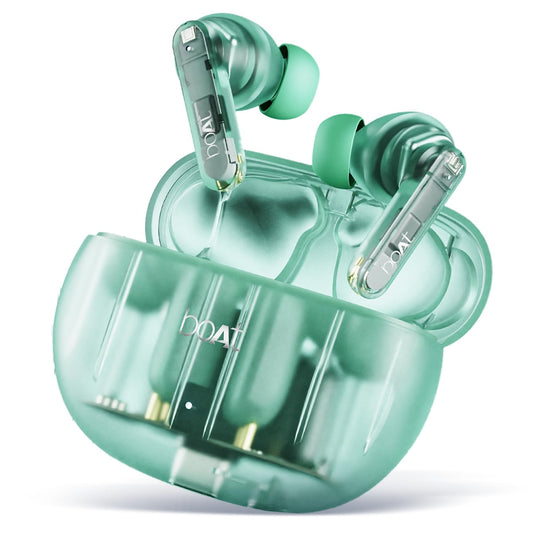 boAt Airdopes 191 ANC, 32dB ANC, Ambient Mode, 60HRS Battery, 4Mics ENx, in-Ear Detection, IWP Tech, Fast Charge, v5.3 Bluetooth Earbuds, TWS Ear Buds Wireless Earphones with mic