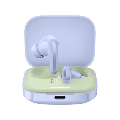 Redmi Buds 5 Bluetooth TWS Earbuds, Up to 46dB Hybrid Noise Cancellation, Quad Mic with AI Call Enhancement, 10mins Charge for 4Hours Life, Up to 38Hrs Playback