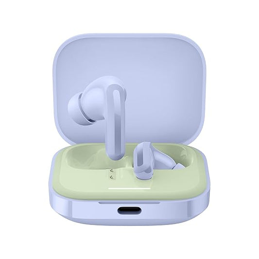Redmi Buds 5 Bluetooth TWS Earbuds, Up to 46dB Hybrid Noise Cancellation, Quad Mic with AI Call Enhancement, 10mins Charge for 4Hours Life, Up to 38Hrs Playback