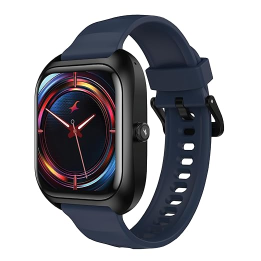Fastrack Vox Plus 1.85‚Äù Smart Watch for Men & Women with Ultra VU Display,to-do List,BT Calling, Offline Voice Commands, 24/7 Health Suite (SPO‚ÇÇ, HRM, Sleep), IP68, Games & Multiple Watch Faces